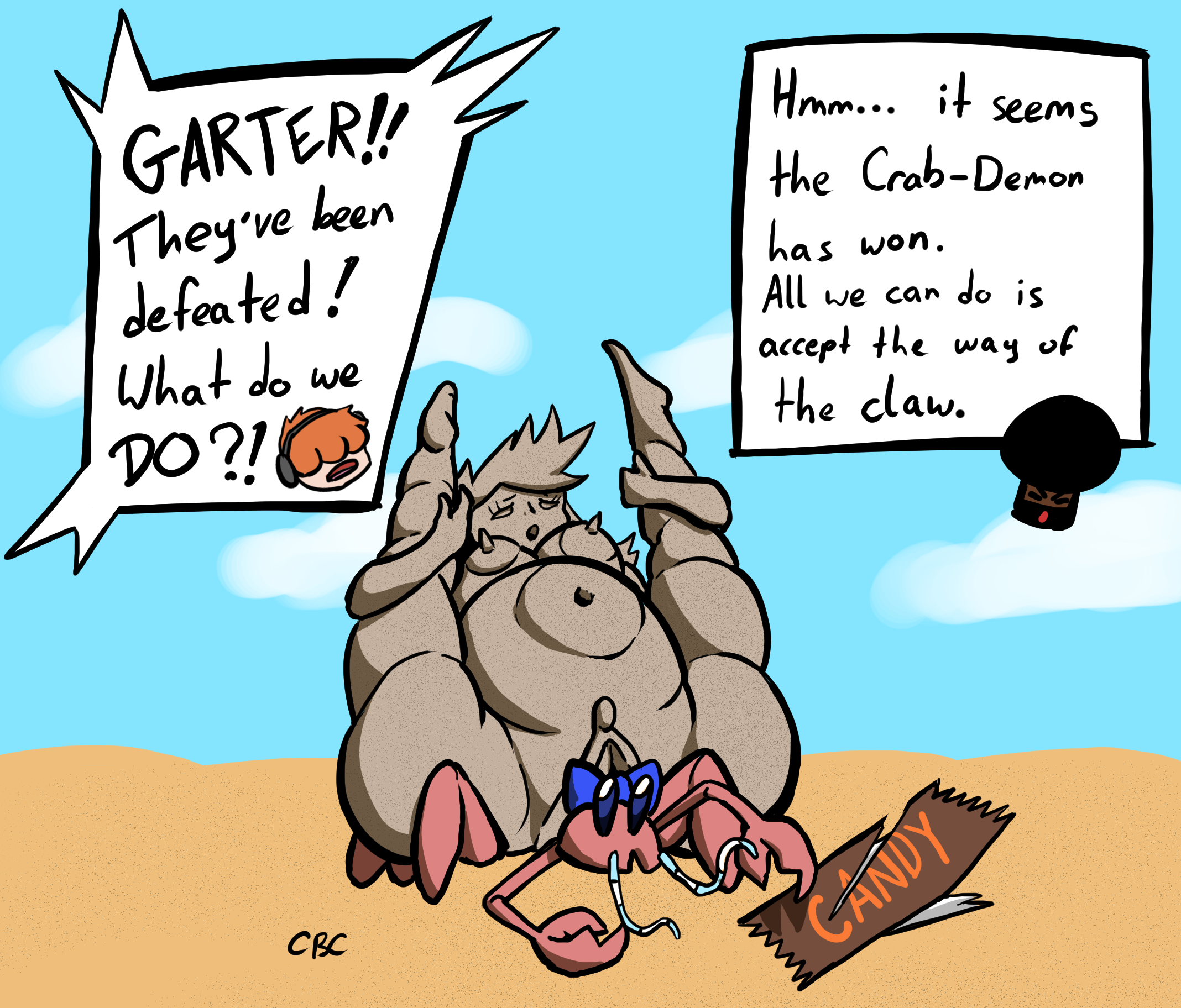 Panty and Stocking Shell Crab TF